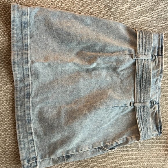 Sézane Leandra Skirt, FR36/US4, Bleach denim - Picture 5 of 5